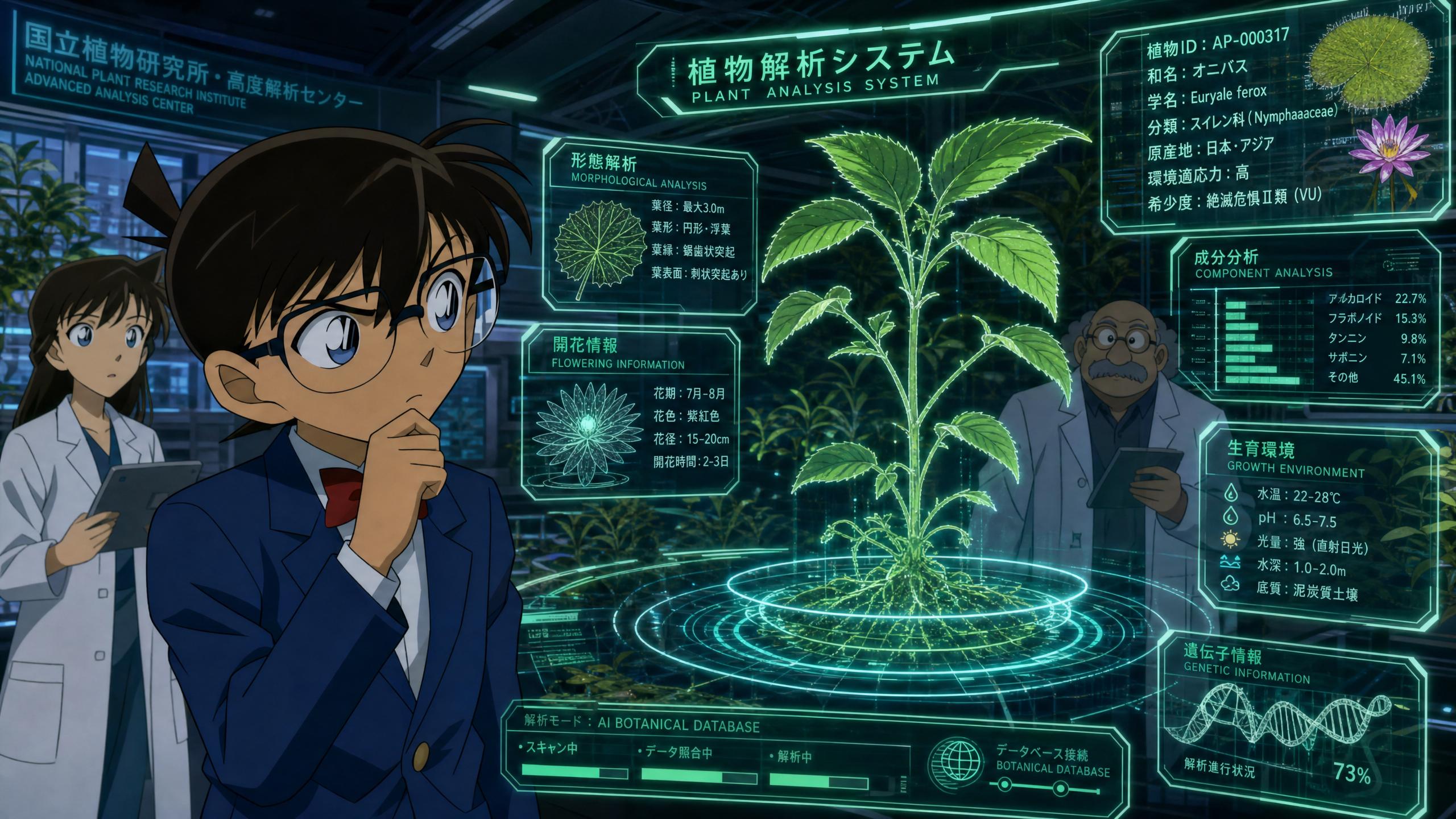 陈美娇AI植物分析系统